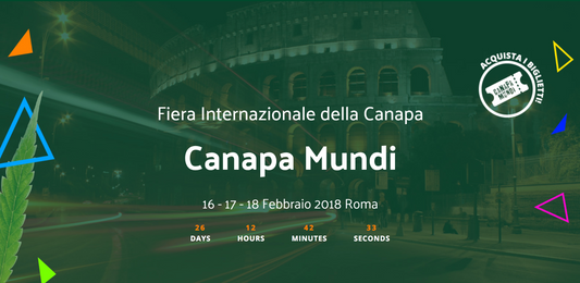MamaMary Gold Sponsor alla Fiera Internazionale della Canapa assieme a Bulldog Amsterdam, Ministry of Cannabis, Barneys e altri.