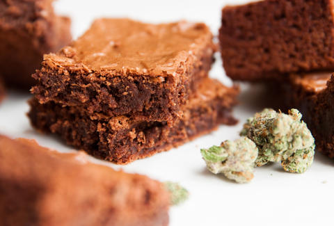 Cannabis Brownies: Ricetta dei Brownie alla Marijuana con CBD