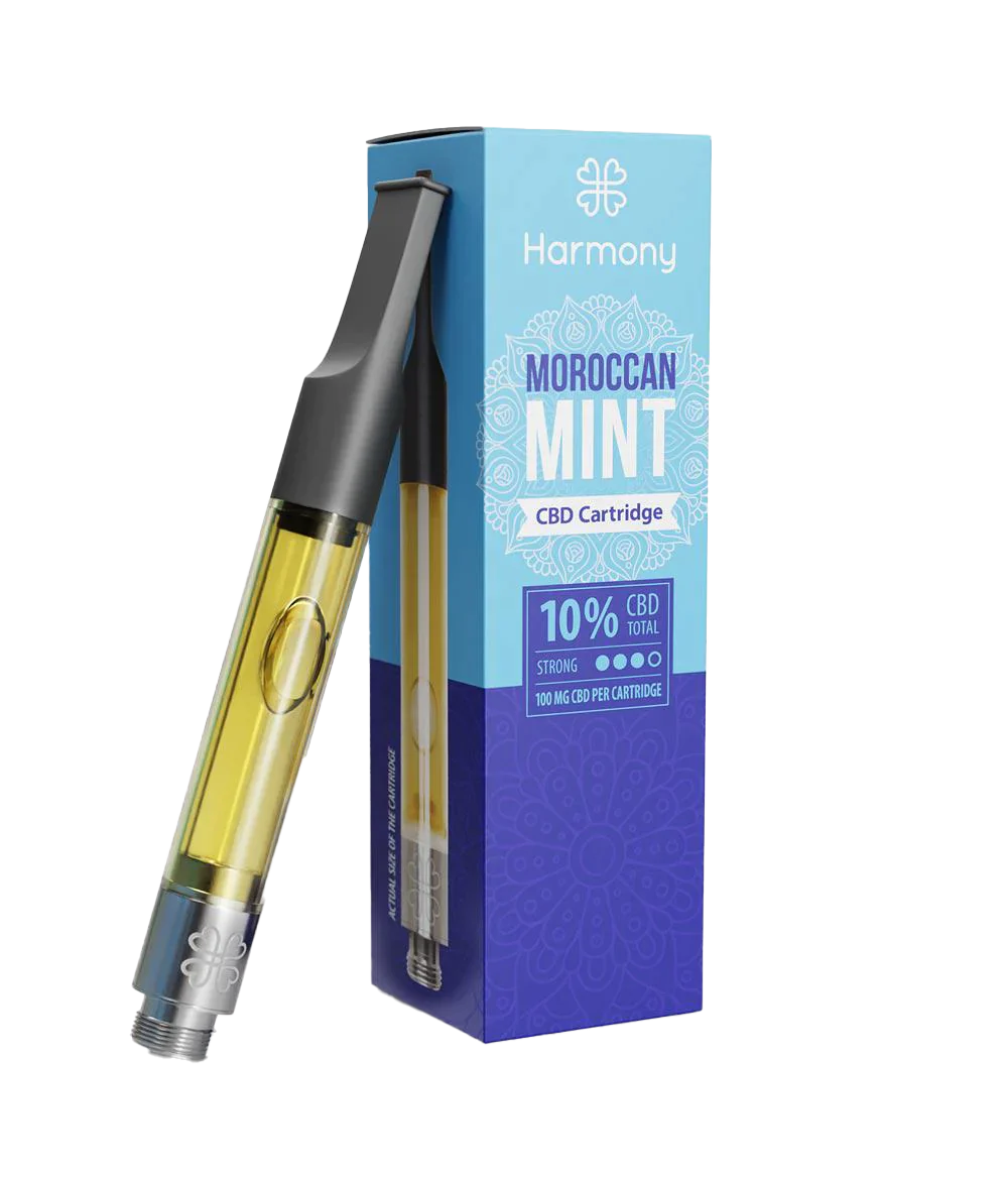 (MOROCCAN MINT)- CARTRIDGE CBD VAPE PEN