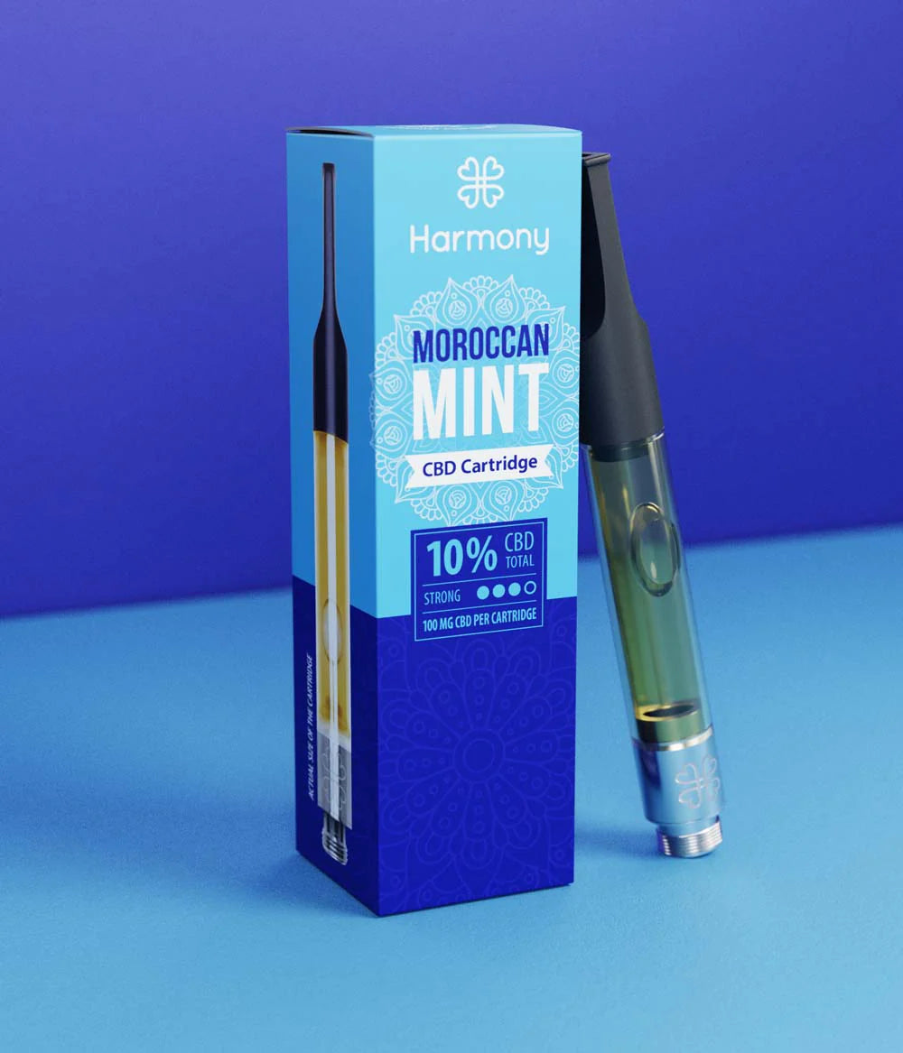 (MOROCCAN MINT)- CARTRIDGE CBD VAPE PEN