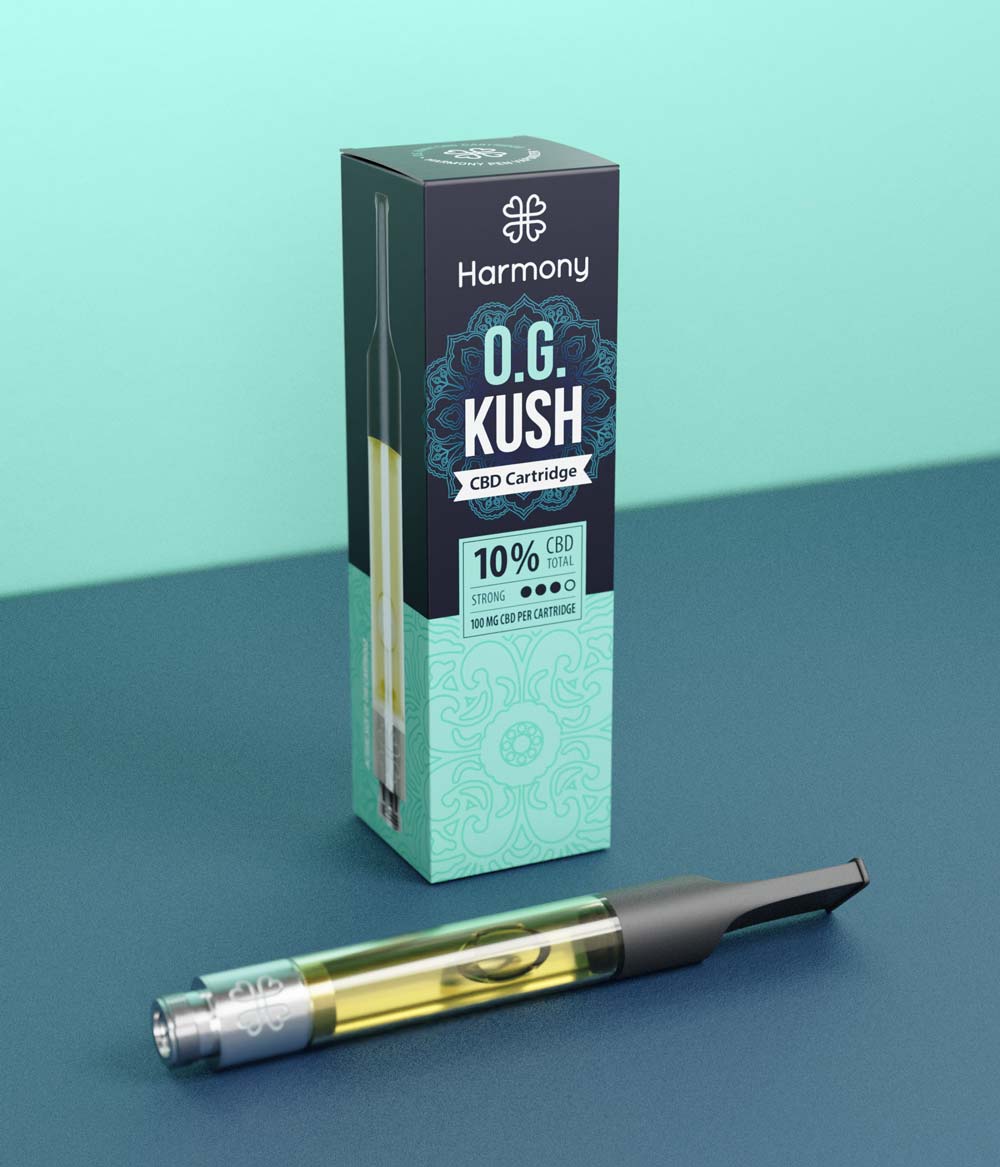 (OG KUSH) -CARTRIDGE CBD VAPE PEN