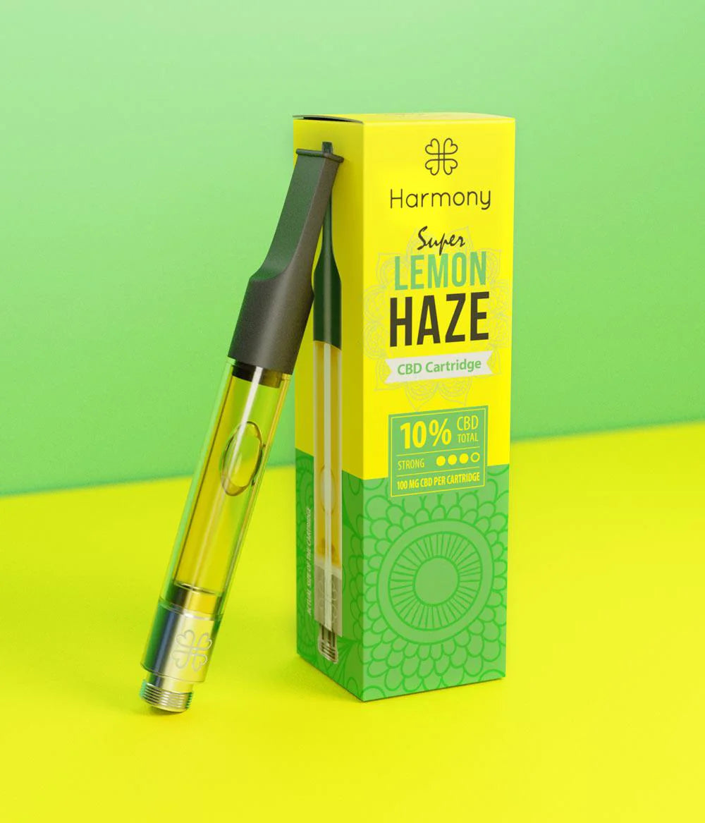 (SUPER LEMON HAZE) - CARTRIDGE CBD VAPE PEN