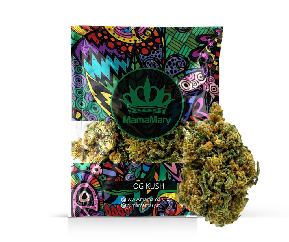 OG Kush: Premium Erba Flower – Earthy Diesel Aroma, Balanced
