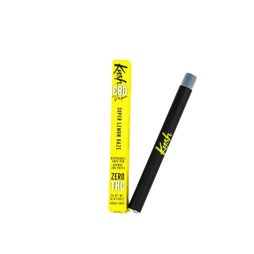 Kush CBD Vape Pen - SUPER LEMON HAZE, 200 mg CBD