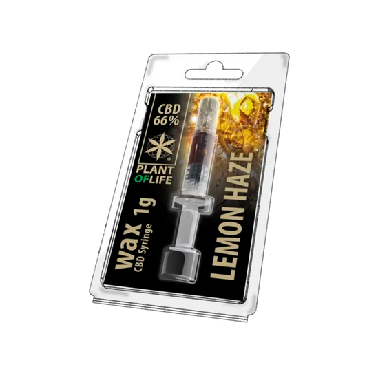 CERA CBD - 66% CBD - Extracto de Cannabis Light
 HUMEDAD DE LIMÓN 1G - 1ML