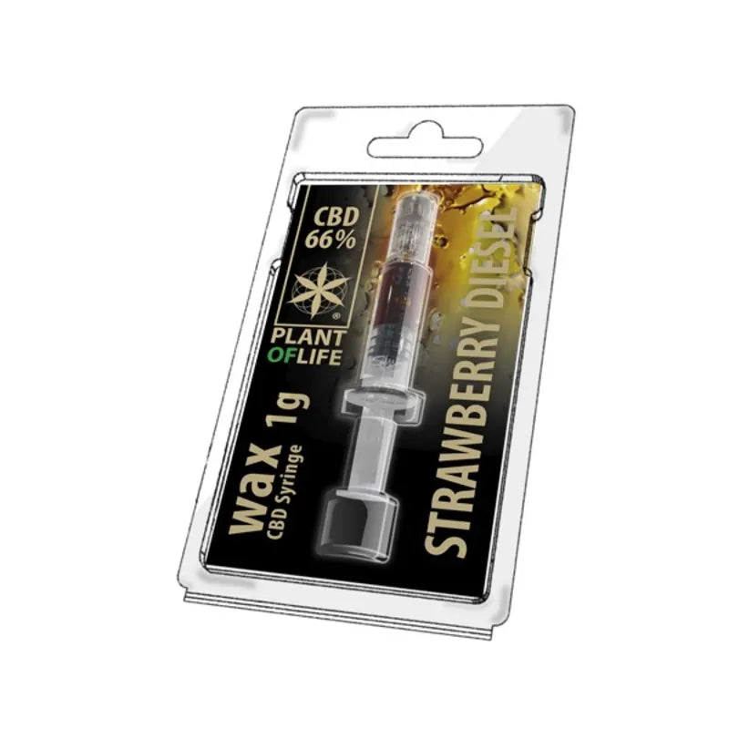 WAX CBD - 66% CBD - Estratto da Cannabis Light
STRAWBERRY DIESEL 1g - 1 ML