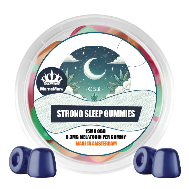 Gomitas para dormir con CBD y melatonina: pastillas naturales para dormir MamaMary
