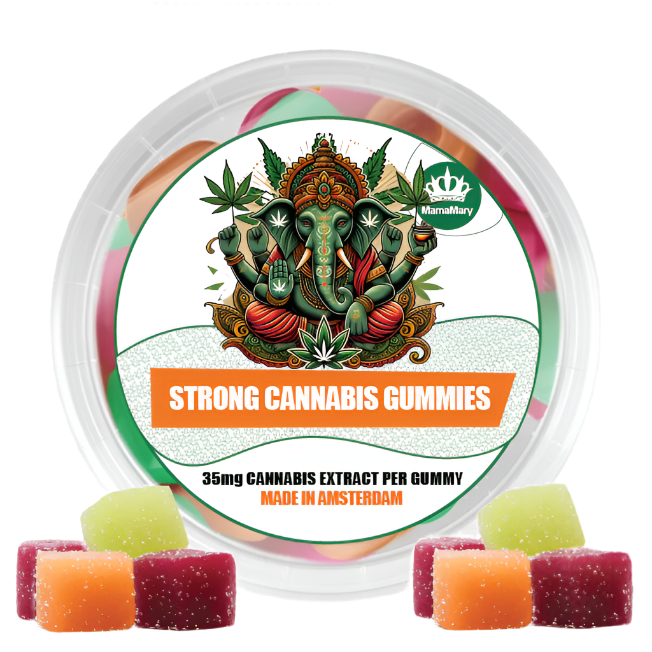 Gomitas de cannabis potentes de nuestra panadería de cannabis: 100 % LEGALES, más efectivas que el CBD