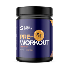 CBD pre-workout supplement