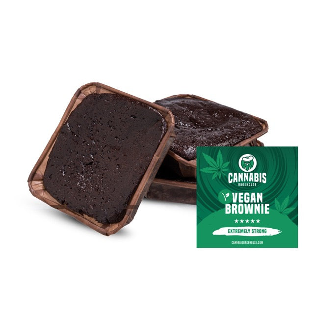 Vegan Cannabis Brownie - mamamary