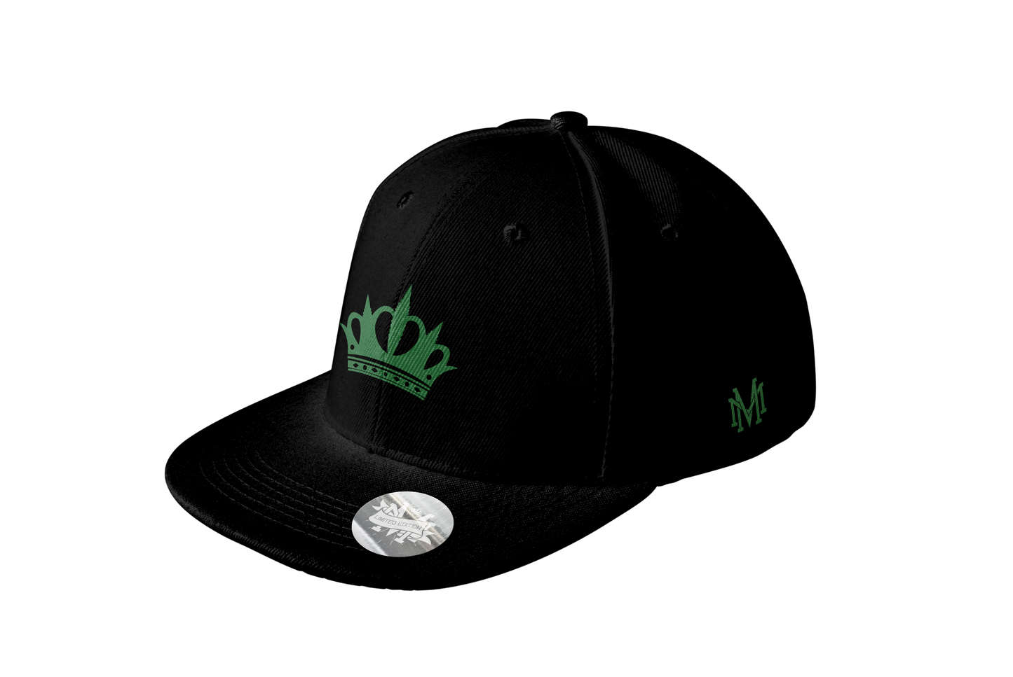 SnapBack Black Cap - mamamary
