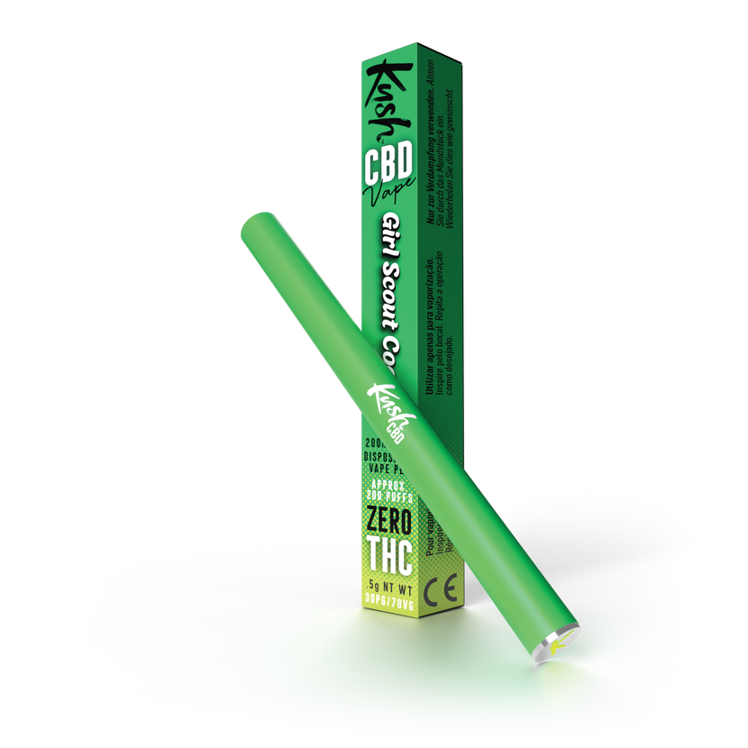 Kush CBD Vape Pen - Girl Scout COOKIES, 200mg CBD - mamamary