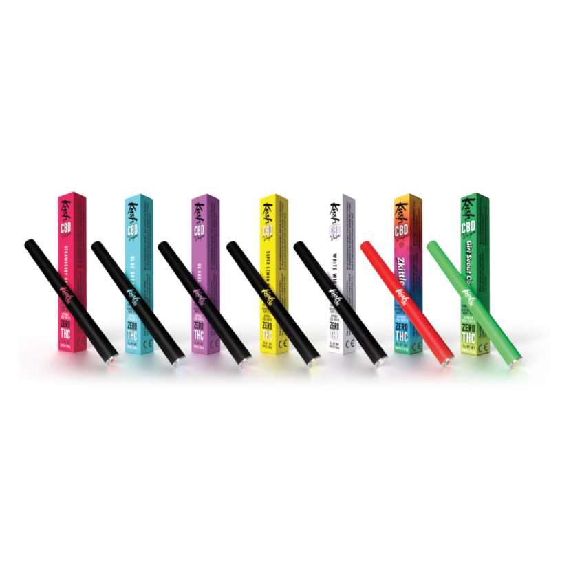 Kush Vape CBD Vape pen, All 7 in 1 set, 1400mg CBD - mamamary
