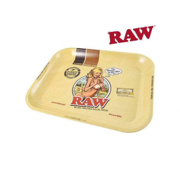 Raw Mistiera Portatile 18x12 - Vassoio di Rollaggio - Rolling Tray - mamamary