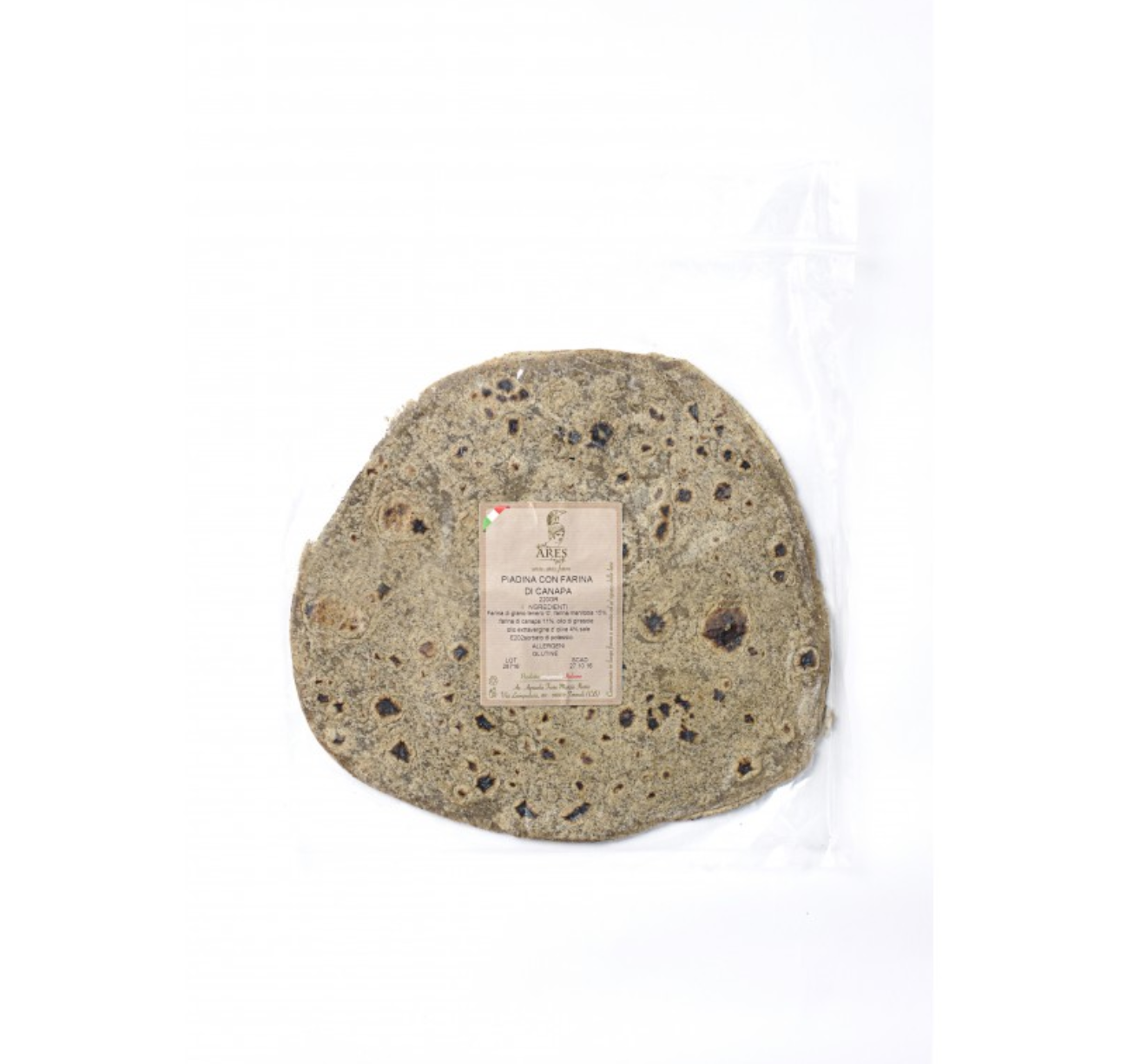 PIADINE ALLA CANAPA - 150 G - mamamary