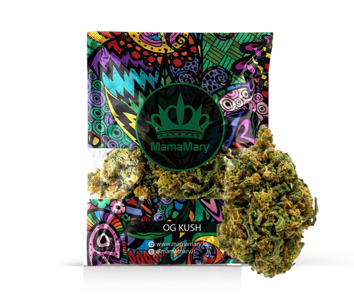 OG Kush: Premium Erba Flower – Earthy Diesel Aroma, Balanced