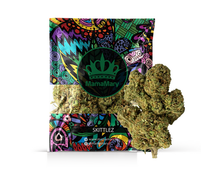 Skittlez: Premium Erba Flower – Candy-Sweet Fruity Aroma, Balanced Hybrid Euphoria