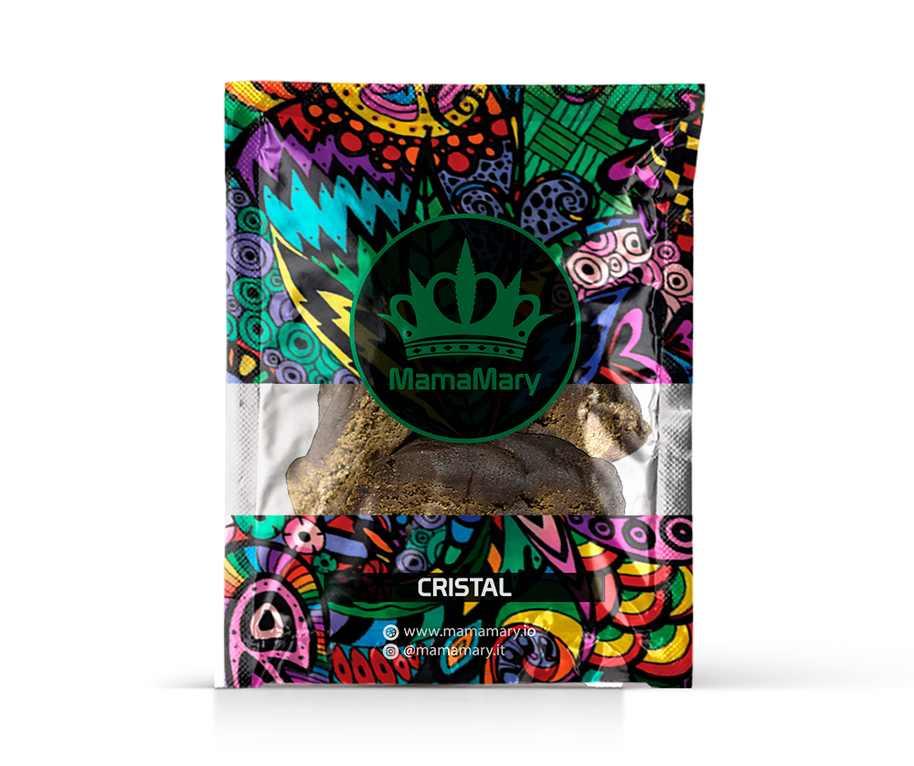 CRYSTAL HASH | CBD 40% THC > 0.2% - Hashish Light variety