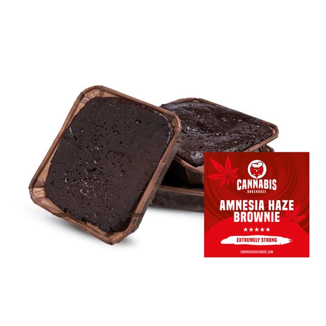 Chocolate Cannabis Amnesia Haze Brownie - mamamary