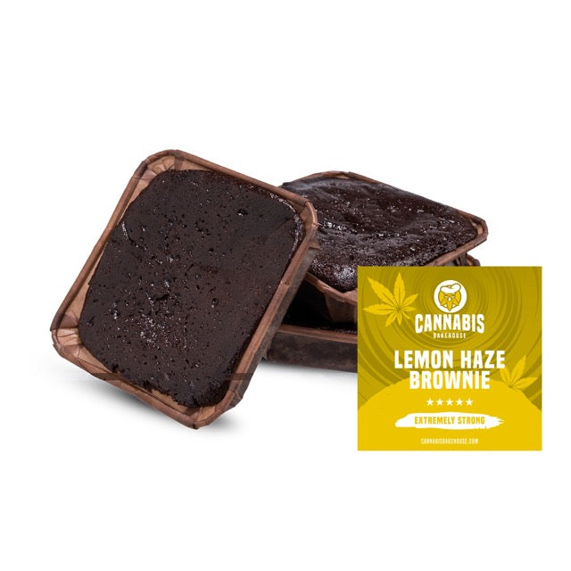 Chocolate Cannabis Lemon Haze Brownie - mamamary