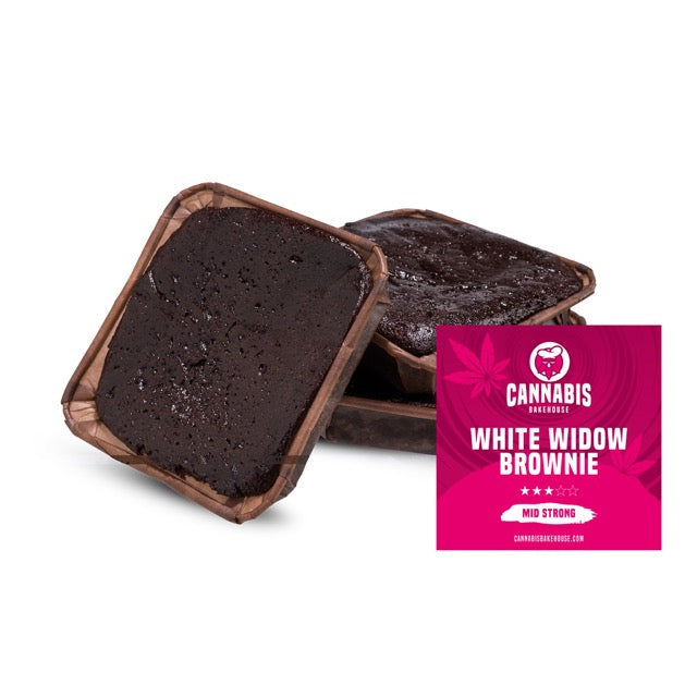 Chocolate Cannabis White Widow Brownie - mamamary