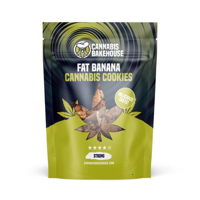 Cannabis Cookies Fat Banana Flavor - mamamary