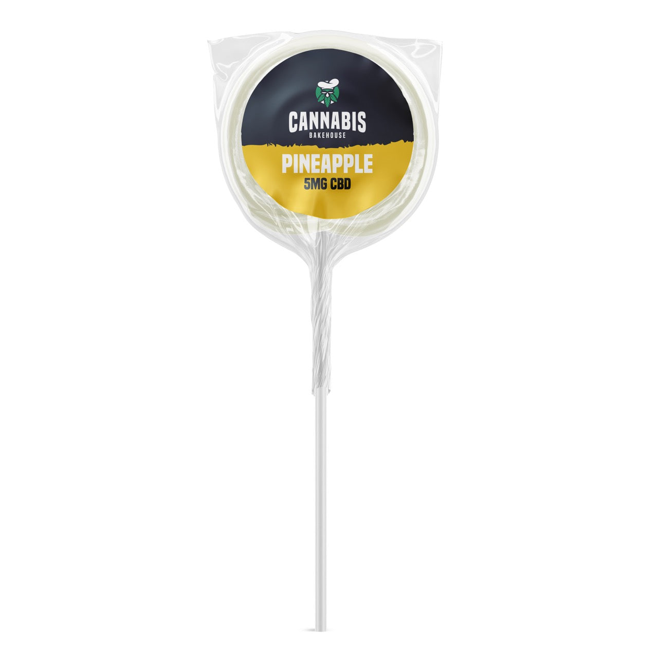 Cannabis CBD Lollipop Pineapple (5mg CBD) - mamamary