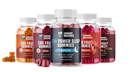 CBD Gummy Bears Flavor bottles (30 pcs / 10mg CBD per Gummy) - mamamary