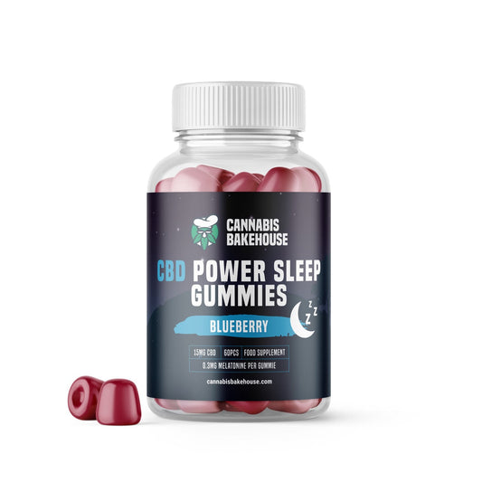 CBD Gummy Bears Blueberry Flavor (30 pcs / 10mg CBD per Gummy) - mamamary