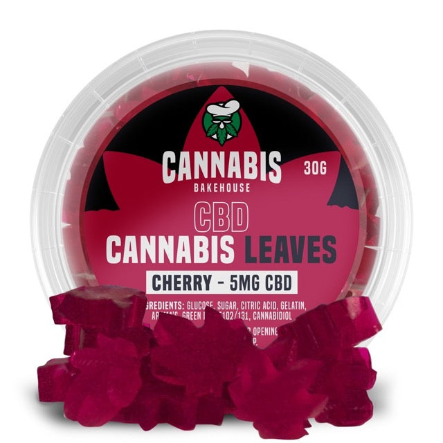 BOX of Cannabis Leaves cherry flavour - mamamary