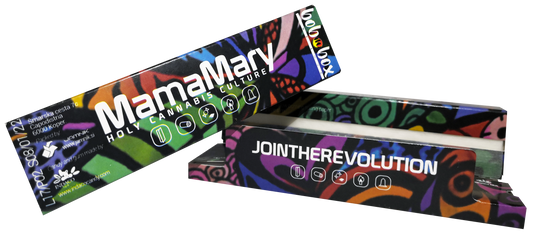 MamaMary Box  -Mamamary Cartine lunghe  - Filtri di cartone  - Fiammiferini - Preservativo  - Caramelline