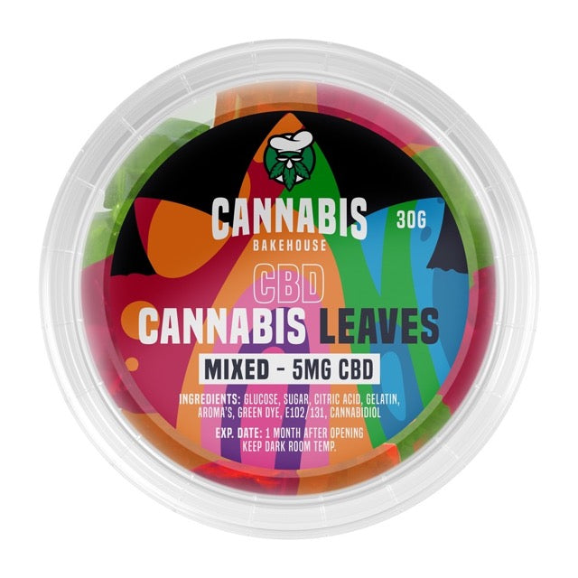 BOX of Cannabis Leaves mixed flavour - mamamary