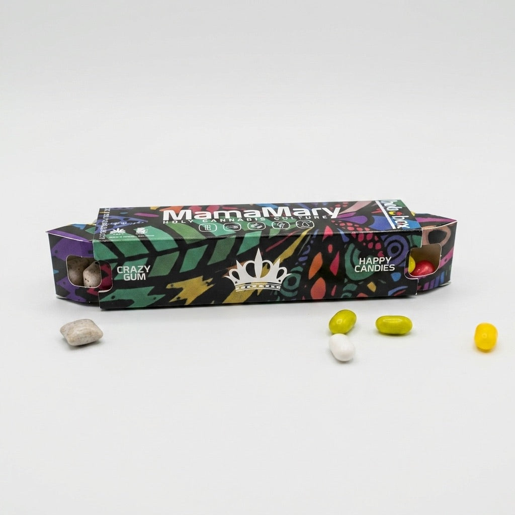 Crazy gum &amp; happy candies